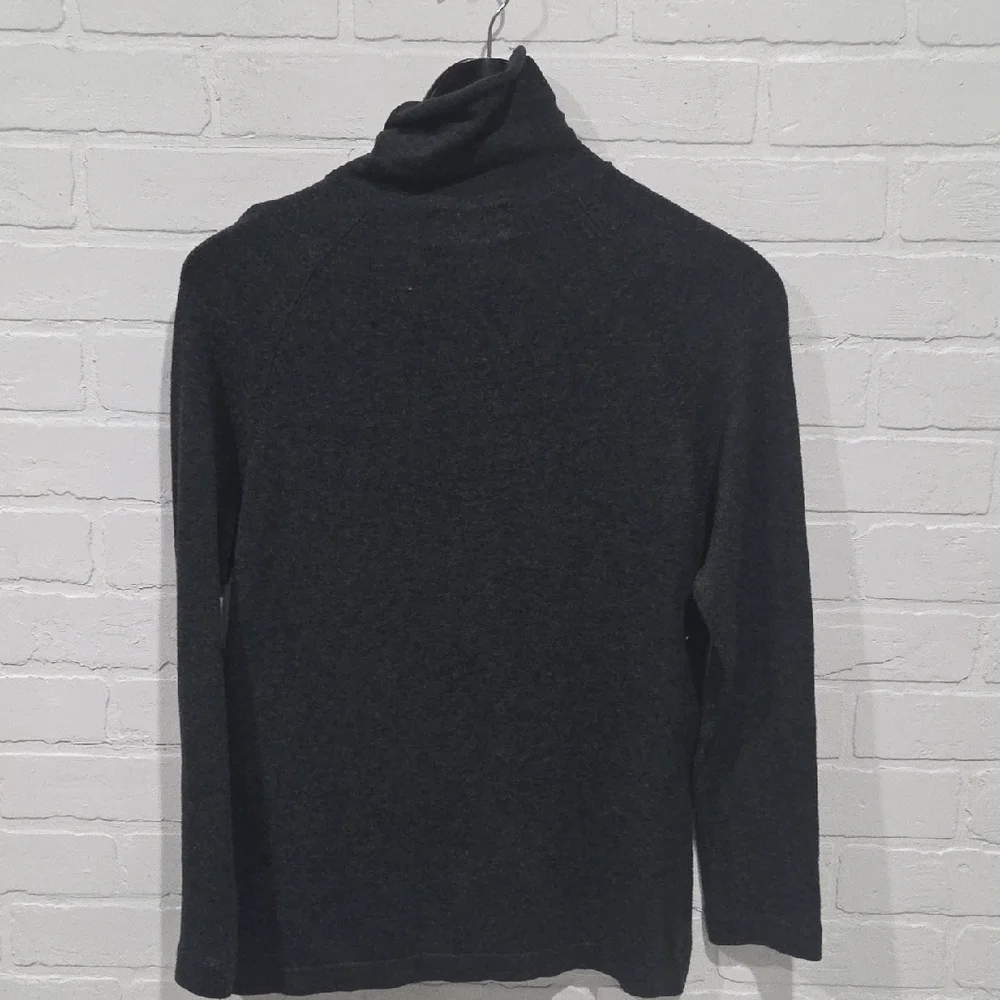 April Cornell Charcoal Turtleneck Sweater - Picture 3 of 5